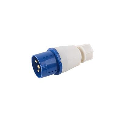 Вилка переносная PPC 013 2PPE 16А 220В IP44 JazzWay 5072251 Вилка переносная PPC 013 2PPE 16А 220В IP44 JazzWay 5072251