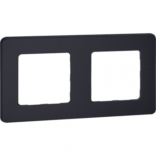 Рамка 2-м СП Inspiria IP20 антрацит IEK 673943