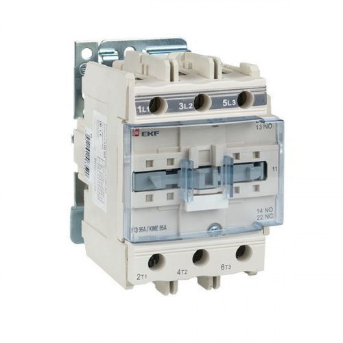 Контактор КМЭ-3 95А кат. 230В AC 1НО+1НЗ EKF ctr-s-95-220