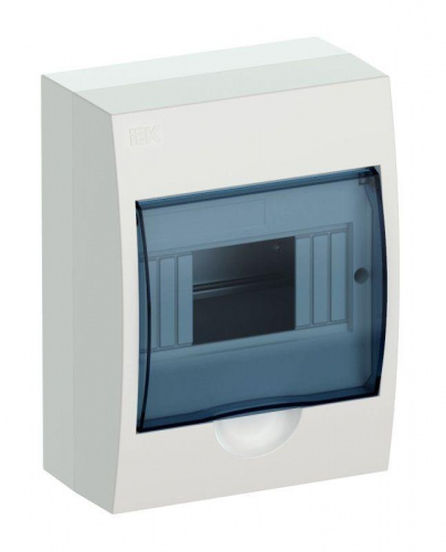 Корпус навесной ЩРН-П-6 Krepta 3 IP41 пластик. бел. IEK MKP12-N-06-40-20 Корпус навесной ЩРН-П-6 Krepta 3 IP41 пластик. бел. IEK MKP12-N-06-40-20