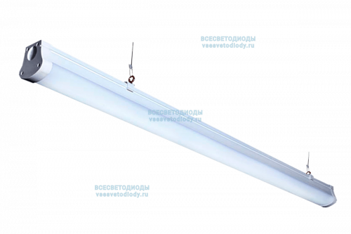 Cветильник СЛИМЛАЙТ VS321-IP65 54W-7250Lm 4000-4500К ОПАЛ с БАП (aax.tech) на 1 час