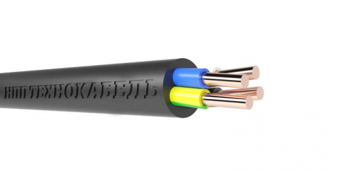 Кабель ВВГнг(А)-LSLTx 4х1.5 ОК (N) 0.66кВ (м) Технокабель 00-00148402