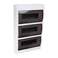 Бокс модульный накладной PDB/W 1036 WH (ЩРН-П-36) IP41 пластик. JazzWay 5071704