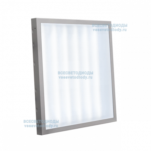 Светильник АРМСТРОНГ CLIP-IN VS273 48W-5700Lm 6000-6500К МИКРОПРИЗМА IP54 с БАП (aax.tech) на 3 часа