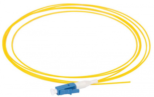 Пигтейл для одномодового кабеля (SM); 9/125 (OS2); LC/UPC; LSZH (дл.1.5м) ITK FPT09-LCU-C1L-1M5