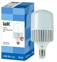Лампа светодиодная HP 100Вт 230В 6500К E40 IEK LLE-HP-100-230-65-E40