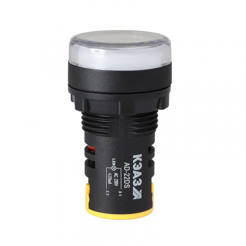 Лампа AD22DS(LED) матрица 22мм 24В AC/DC бел. КЭАЗ 303926