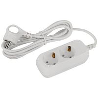 Удлинитель 2х3м с заземл. 10А IP20 GREEN LINE UDL-10-230-E ПВС 3х0.75 Эра Б0064947