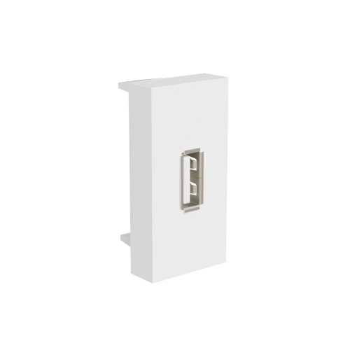 Розетка USB на 1 модуль 45х22,5, LK45