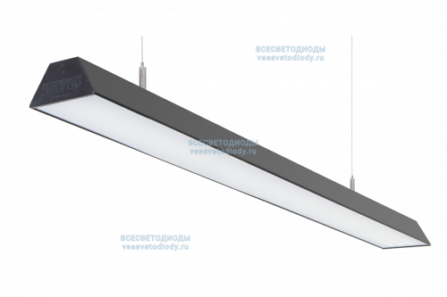 Светильник ТРЕЙД VS305 58W-5700Lm 5000-5500К ОПАЛ IP40 с БАП (aax.tech) на 1 час чёрный
