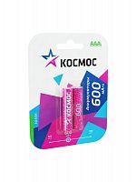 Аккумулятор AAA/R03 600мА.ч Ni-MH (блист.2шт) КОСМОС KOCR03NIMH(600MAH)