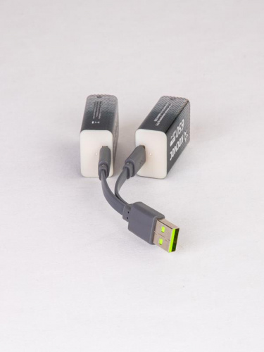 Аккумулятор крона Li-ion 9В 650мВт.ч (уп.2шт) КОСМОС KOCLi9V650mAh2B