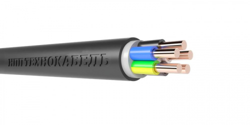 Кабель ППГнг(А)-HF 5х2.5 ОК (N PE) 0.66кВ (м) Технокабель 00-00148275