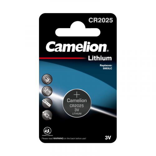 Элемент питания литиевый CR2025 BL-1 (блист.1шт) Camelion 3067 Элемент питания литиевый CR2025 BL-1 (блист.1шт) Camelion 3067
