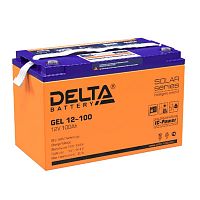 Аккумулятор GEL 12В 100А.ч Delta GEL 12-100