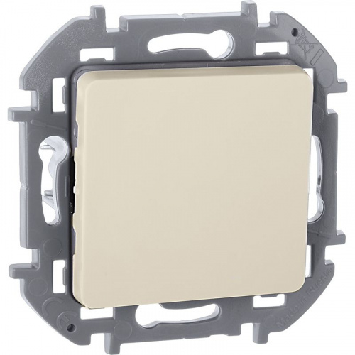 Выключатель 1-кл. Inspiria 10А IP20 250В 10AX механизм сл. кость IEK 673601