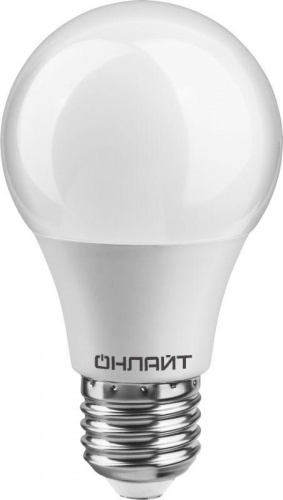 Лампа светодиодная 71 650 OLL-A60-10-230-4K-E27 10Вт грушевидная 4000К нейтр. бел. E27 1000лм 176-264В ОНЛАЙТ 71650 Лампа светодиодная 71 650 OLL-A60-10-230-4K-E27 10Вт грушевидная 4000К нейтр. бел. E27 1000лм 176-264В ОНЛАЙТ 71650