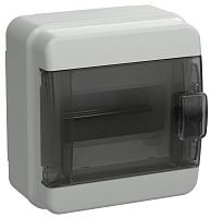 Корпус КМПн-6 TEKFOR IP65 черн. прозр. дверь пластик. IEK TF5-KP72-N-06-65-K03-K02