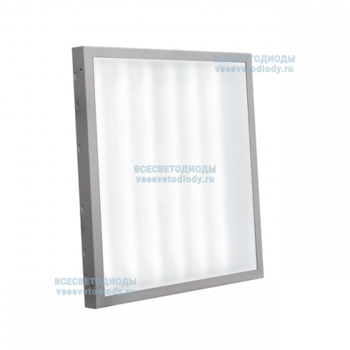 Светильник АРМСТРОНГ CLIP-IN VS273 48W-5700Lm 5000-5500К МИКРОПРИЗМА IP54 с БАП (vsesv) на 3 часа