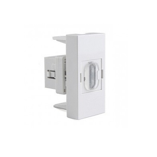 Розетка HDMI на 1 модуль, LK45