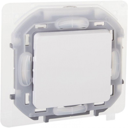 Переключатель 1-кл. Inspiria 10А IP44 250В 10AX механизм бел. IEK 673670