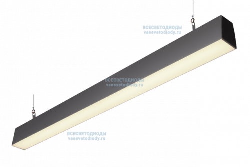 Светильник КРИСТАЛЛ VS351-Z 37W-4050Lm 4000-4500К ПРОЗРАЧНЫЙ IP44 с БАП (aax.tech) на 1 час