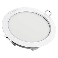 Светильник светодиодный Eco Class Downlight DL 865 WT 8Вт 6500К IP44 760лм ДВО даунлайт кругл. встраив. ультратонкий LEDVANCE 4058075644212