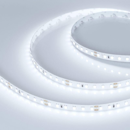 Лента светодиодная RT-A120-8mm 24V White 6000К 2835 9.6Вт/м IP20 (уп.5м) Arlight 010347(2)