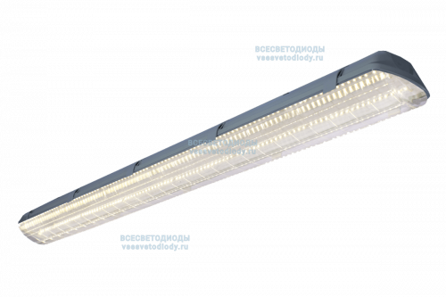 Cветильник АЙСБЕРГ VS102M 58W-7250Lm 4000-4500К ПРОЗРАЧНЫЙ IP65 с БАП (aax.tech) на 1 час