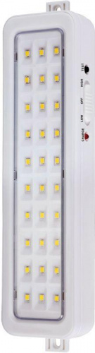 Светильник светодиодный LA-112 30LED 220В аккумуляторный Li-ion бел. Camelion 13149
