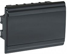 Корпус модульный встраиваемый ЩРВ-П-12 PRIME IP41 пластик. черн. IEK MKP13-V-01-12-41-K02