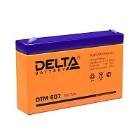 Аккумулятор UPS 6В 7А.ч Delta DTM 607