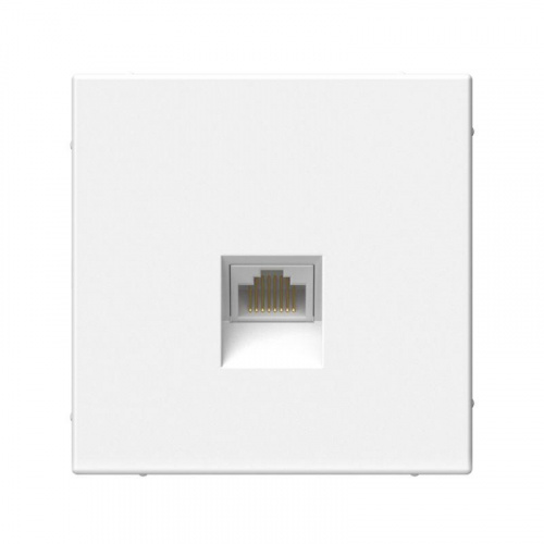 Розетка компьютерная ArtGallery RJ45 кат.5E механизм лотос SE GAL001383