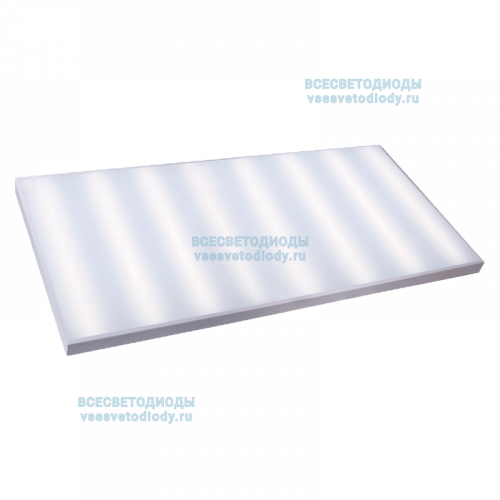 Cветильник АРМСТРОНГ ДВОЙНОЙ VS205-IP65 80W-9600Lm 6000-6500К ОПАЛ с БАП (vsesv) на 1 час