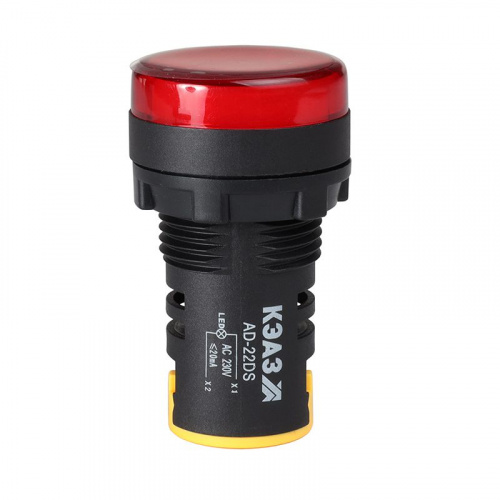 Лампа AD22DS(LED) матрица 22мм 24В AC/DC крас. КЭАЗ 303939