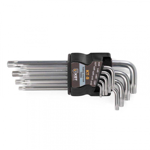 Набор ключей TORX КТ-9 (Т10-Т50) КВТ 79202 Набор ключей TORX КТ-9 (Т10-Т50) КВТ 79202