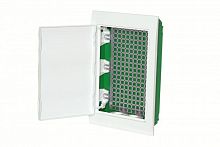 Корпус встраиваемый City9 Box IT 3 ряда 36мод. 2 розетки с бел. дверцей SE EZ9E312P2FIT