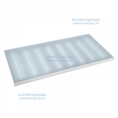 Cветильник АРМСТРОНГ ДВОЙНОЙ VS205 80W-9600Lm 6000-6500К МИКРОПРИЗМА IP40
