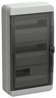 Корпус КМПн-36 TEKFOR IP65 черн. прозр. дверь пластик. IEK TF5-KP72-N-36-65-K03-K02