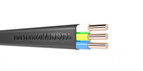 Кабель ВВГ-Пнг(А)-LSLTx 3х2.5 ОК (N PE) 0.66кВ (м) Технокабель 00-00148374