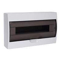 Бокс модульный накладной PDB/W 1018 WH (ЩРН-П-18) IP41 пластик. JazzWay 5071681