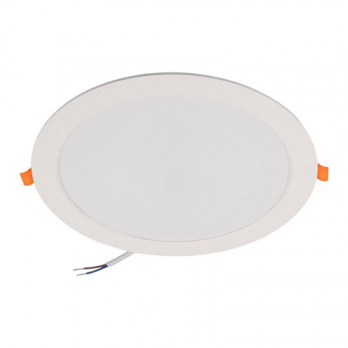 Светильник светодиодный PLED DL7 WH Downlight 24Вт 4000К 220х26мм IP54 ДВО встраив. Pro JazzWay 5042568 Светильник светодиодный PLED DL7 WH Downlight 24Вт 4000К 220х26мм IP54 ДВО встраив. Pro JazzWay 5042568