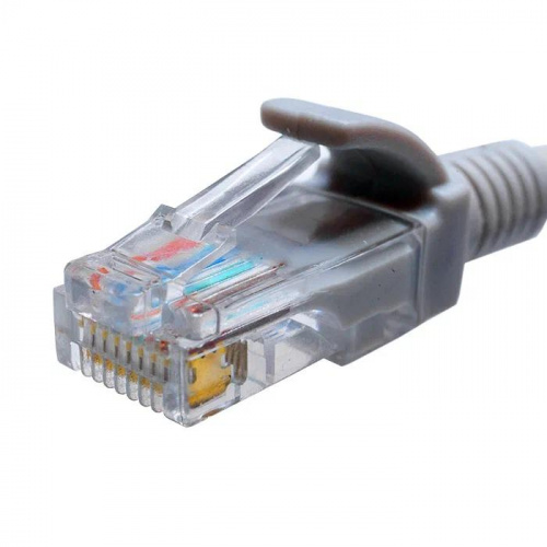 Патч-корд кат.5E UTP 4х2 26AWG (7х0.16мм) Cu LSZH 0.15м сер. SUPRLAN 10-0140-2 Патч-корд кат.5E UTP 4х2 26AWG (7х0.16мм) Cu LSZH 0.15м сер. SUPRLAN 10-0140-2