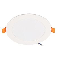 Светильник светодиодный PLED DL7 WH 10Вт 6500К IP54 850лм встраив. бел. JazzWay 5069046